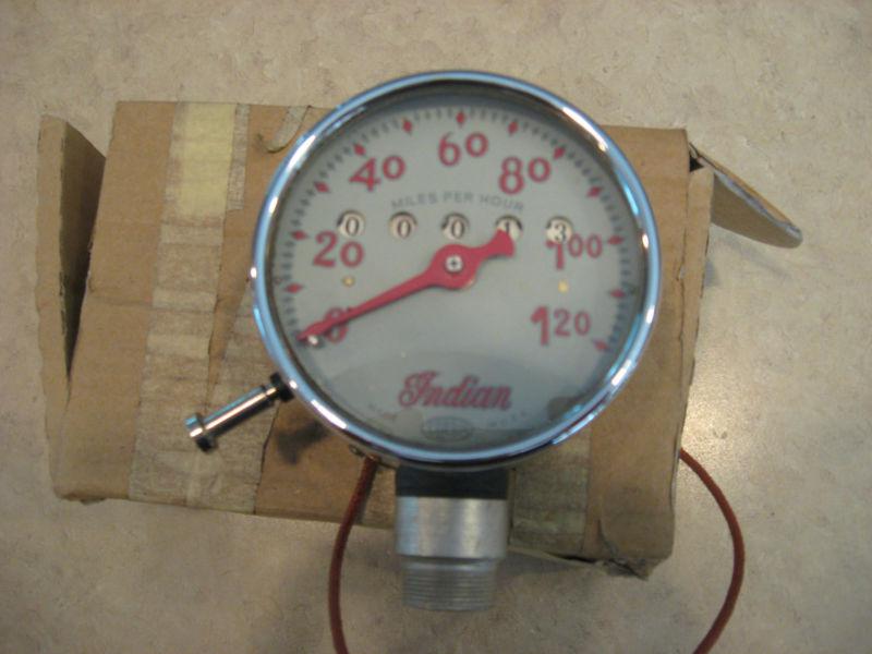 Purchase 1938 Indian Motorcycle Speedometer Restored Mint Condition