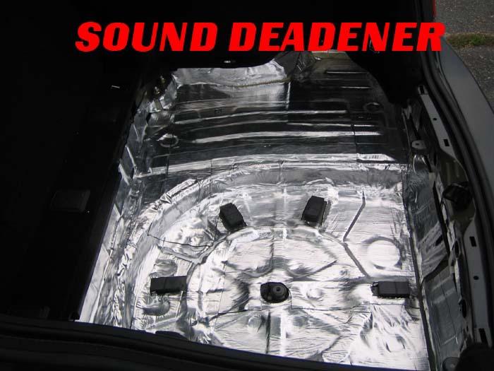 Thermo dampening mat auto sound deadening 50mil 62.5sqft free dynamat sample