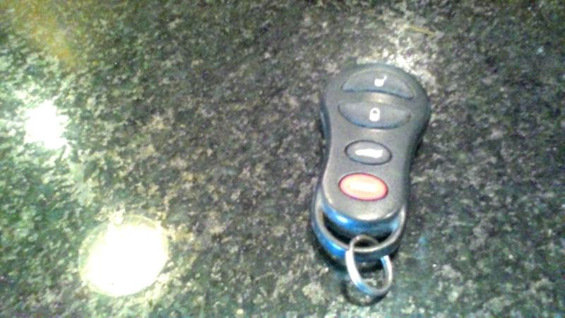 Dodge plymouth neon key fob 4 botton neon 2000-2005 ignition remote lock 