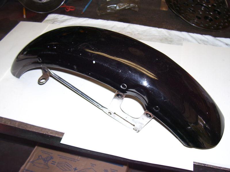 Harley chopped narrowglide front fender