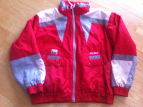 Vintage ski-doo bombardier high tech jacket only mens xxl red nice