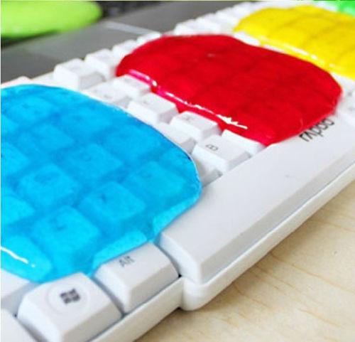 Soft Sticky Clean Glue Gum Silica Gel Cleaning Car PC Keyboard Dust Dirt Cleaner, US $1.50, image 1