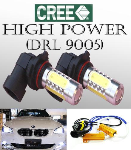 Jdm combo deal 9005 cree led plasma projector bulbs 11w drl white high power