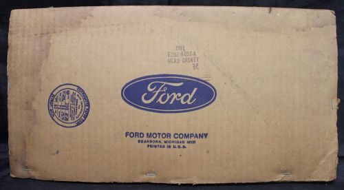 Vintage nos ford head gasket e2dz6051a 1982 - 1986 ford v6 (sealed box)