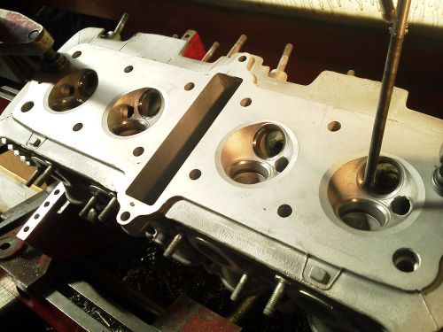 Honda cb350 four cb400f sohc cylinder head rebuild service valve job