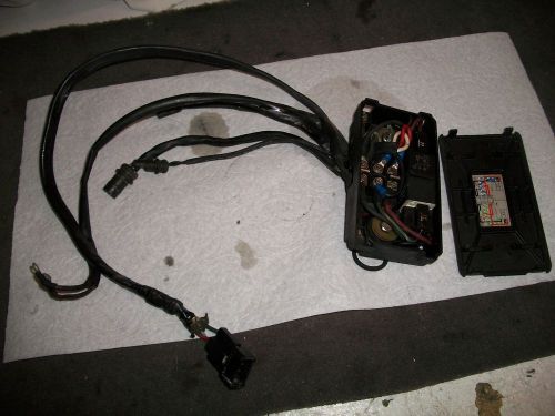 1985johnson evinrude 150hp v6 outboard motor tilt trim relays with wiring