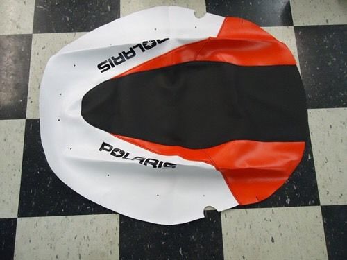 Polaris switchback pro r rush seat cover 2684823 new 2012 2013 pro-r blk red wht