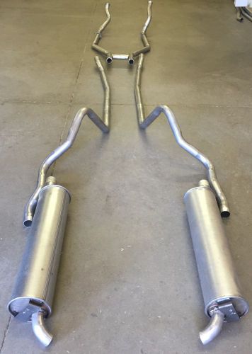 1964 ford galaxie hardtop dual exhaust, 304 stainless, with 352 &amp; 390 engines
