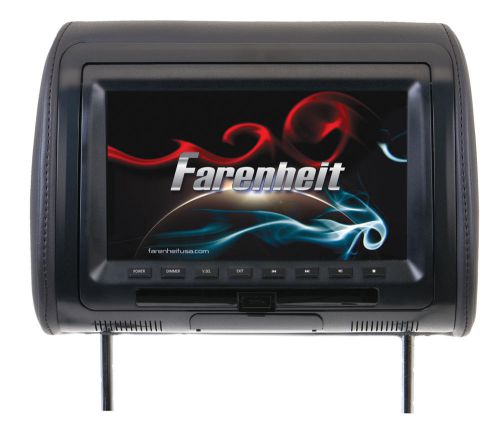 Farenheit hrd-91cc top quality 9 inch lcd replacement headrest w/ dvd player