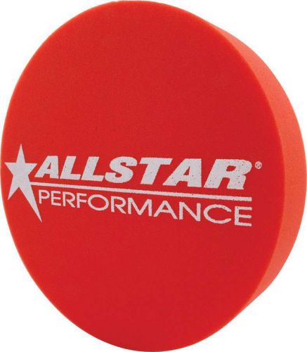 Allstar performance foam wheel mud plug 3 in thick red p/n 44191