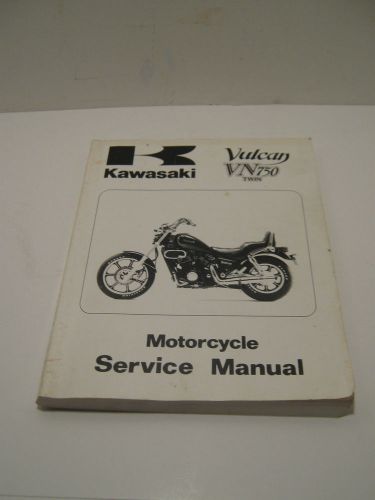 1948-1996 kawasaki vulcan vn75 twin motorcycle service manual oem
