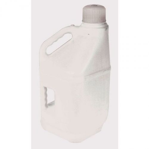 Rci 5 gallon utility / fuel jug - square base | white