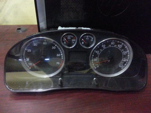 Volkswagen passat speedometer (cluster), mph, gasoline, 4 cyl, 6 cyl 04