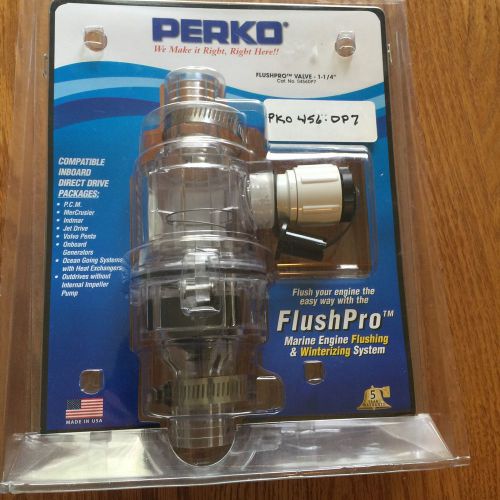 Perko flushpro flush valve 456 dp7 inboard engine flushing system boat marine