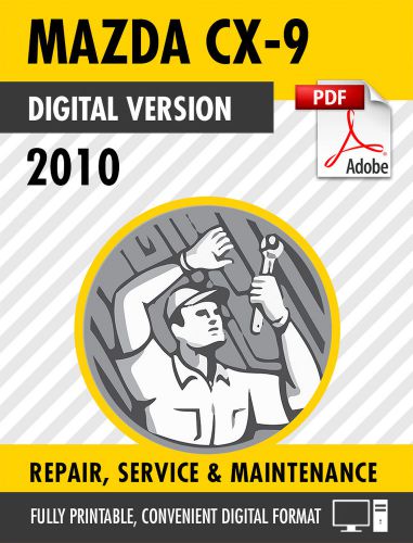 2010 mazda cx-9 factory repair service manual