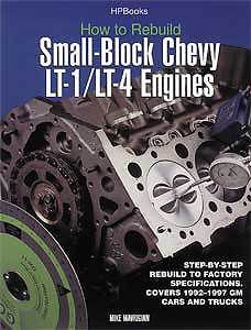 Hp books 1-557-883939 book: how to rebuild small-block chevy lt1/lt4 engines