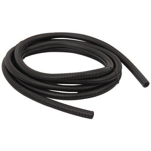 New 3/8 &#034;x 10ft split wire protective flexible wire wrap, black,10mm x 3m