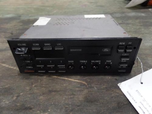 91 92 ford explorer audio stereo radio am fm tape player unit