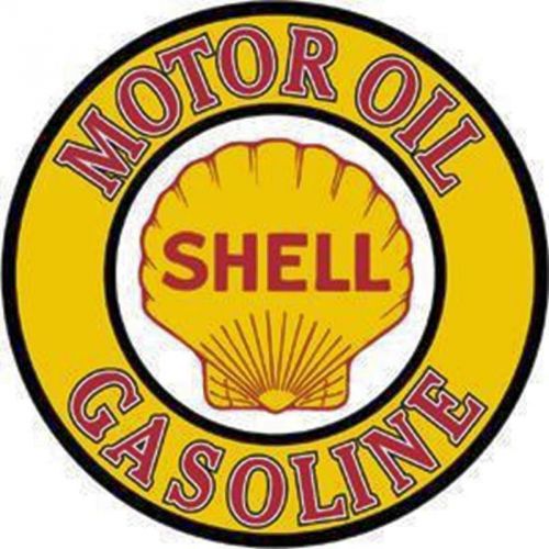 Shell motor oil gasoline vintage looking nostalgic new steel sign free shipping!