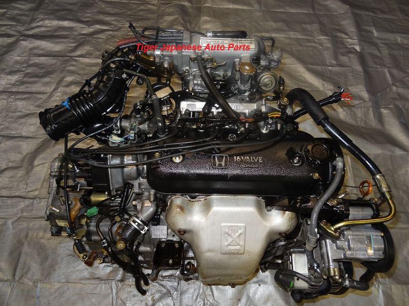  f22a sohc non vtec engine & automatic transmission 90-93