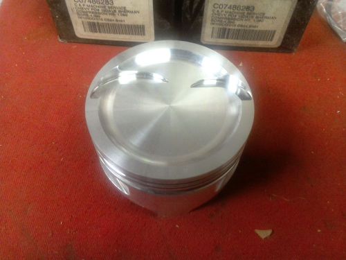 Wiseco sbc 4.090 bore dish forged pistons