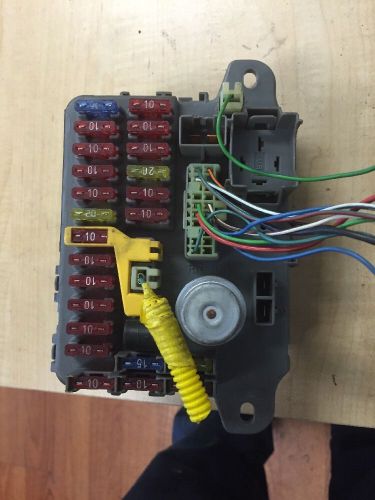 Land rover discovery 1 dash fuse box