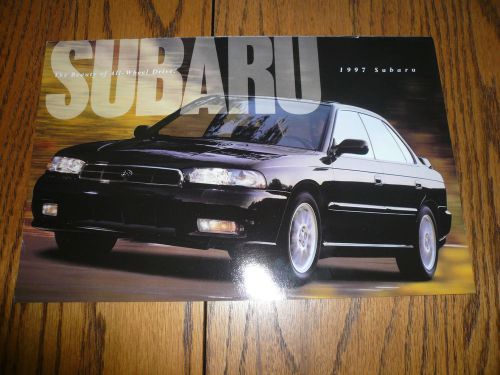 1997 subaru outback legacy sales brochure forester impreza svx lsi