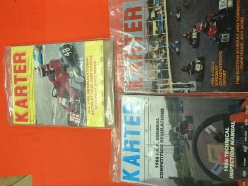 Vintage race go kart karter news 3 issues komet mcculloch dap westbend magazine