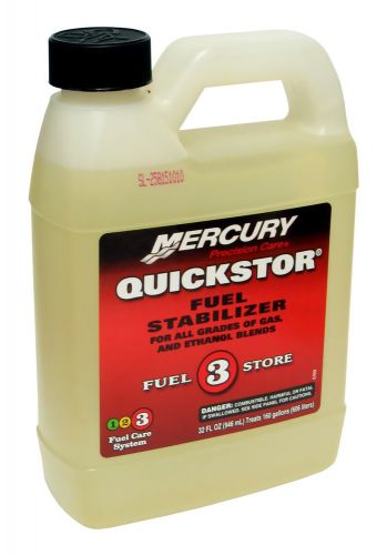 Mercury marine quickstor fuel stabilizer treatment (32 oz/1 quart) 92-8m0058692