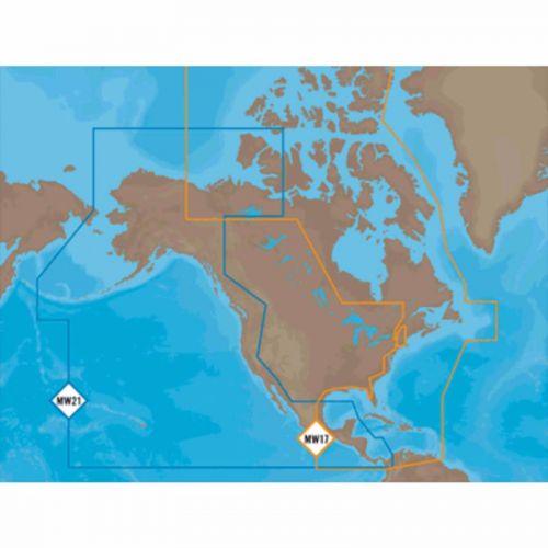 New c-map max mega, atlantic, gulf, carib., sd na-m033-sd