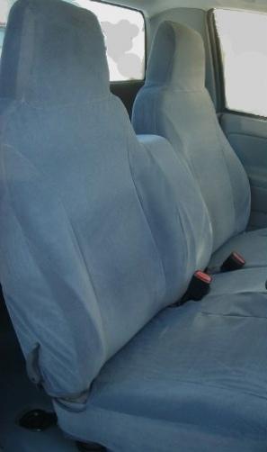Chevy colorado 2004-2010 seat covers 60/40 front grey