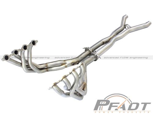 Afe power 48-34109-yn afe power pfadt series; headers and x-pipe fits corvette