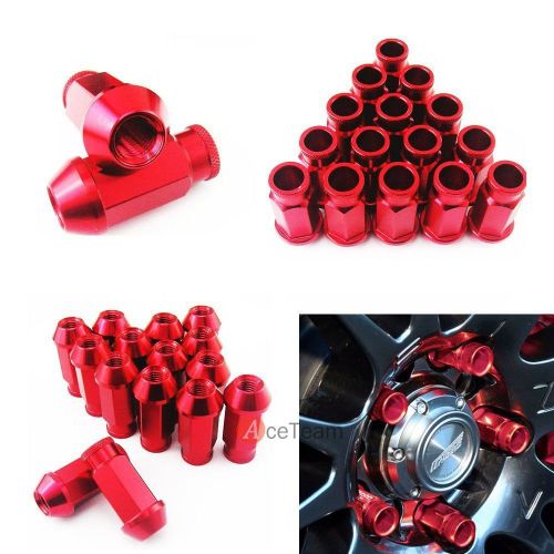 20 pcs m12 x 1.5mm wheel rim lug nuts for honda mazda mitsubishi toyota hyundai