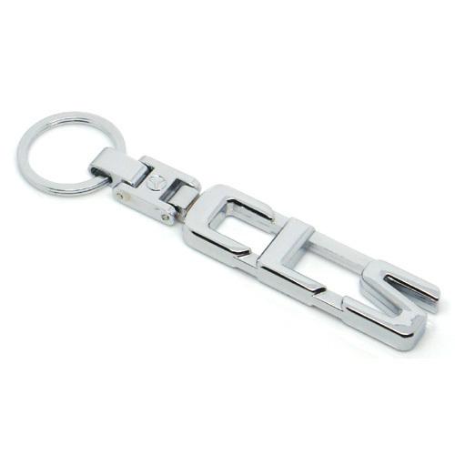 Metal pendant keychains key chain ring chains chrome fit cls cls500 cls550 cls55