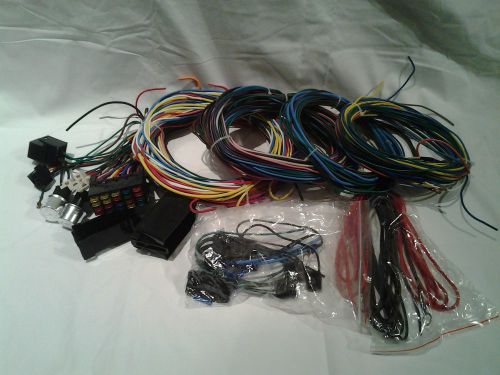 20 circuit universal wiring harness fits chevy ford dodge compare to painless