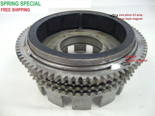 Harley sportster clutch basket hub 84-90 repaired with vibration proof magnets