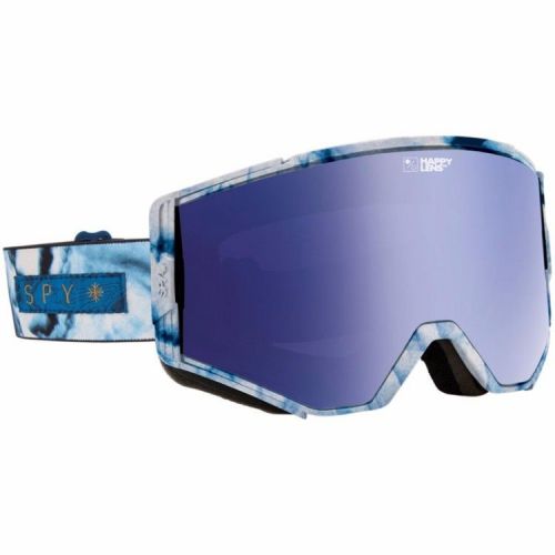 Spy ace snowmobile goggle marbled blue hpybrzw/dkblsp+hpprs 310071182411