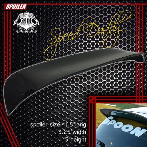 Spoon duckbill style frp rear roof spoiler/wing/deflector 92-95 civic 3dr eg eh