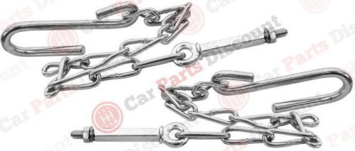 New dii stepside tailgate chains - stainless, 2pc tail gate, d-1172a