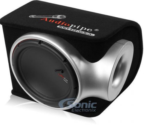 Audiopipe appb12ampet 750w 12&#034; subwoofer loaded ported amplified bass enclosure