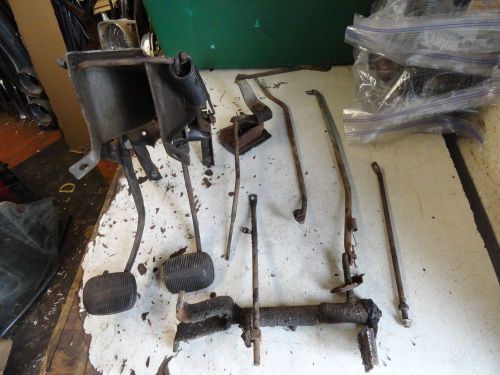 1959 1960 chevy impala bel air el camino 3 4 speed brake &amp; clutch pedal assembly