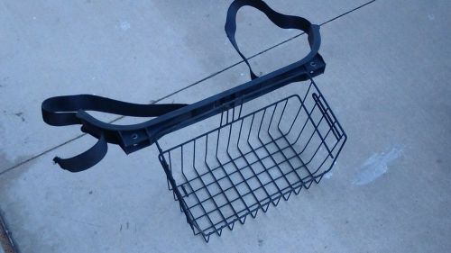 Ez go golf cart basket and bag clamps off of 97 ez go fits other years