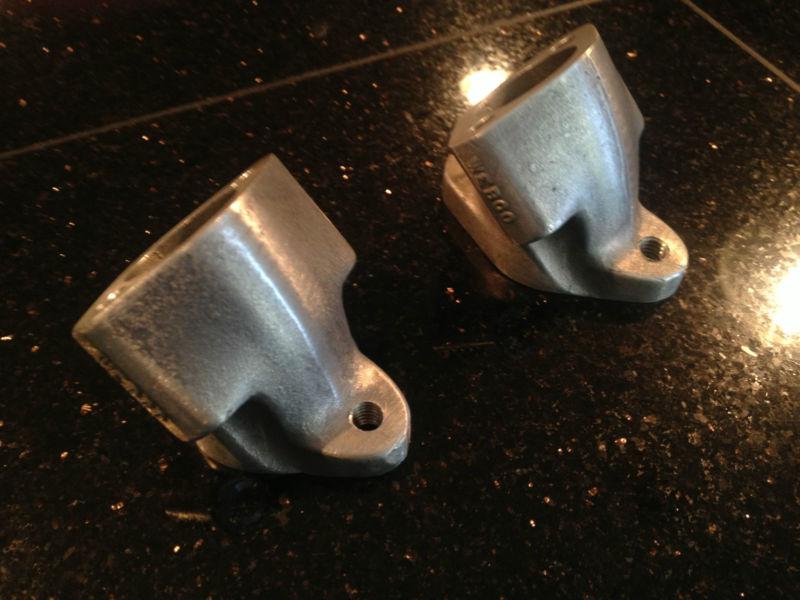 Webco triumph dual carb adapters chopper cafe racer - not repros
