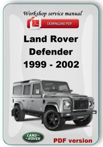 Land rover defender 300 tdi lrl 0097 workshop service repair manual