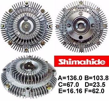 Fits 88-95 toyota 4runner pick up 3.0l v6  fan clutch  shimahide  new