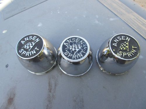 Vintage sprint mag wheel center caps