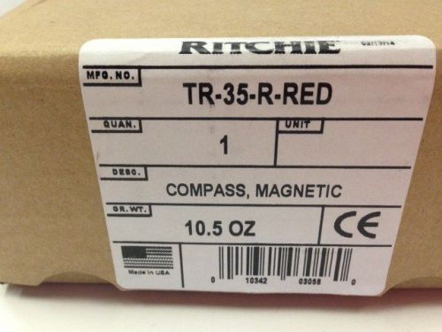 Ritchie magnetic compass tr-35-r-red (bss)