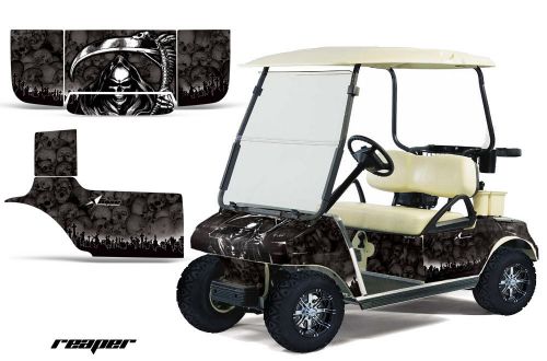 Club car golf cart parts graphic kit wrap amr racing decals accessories reaper b