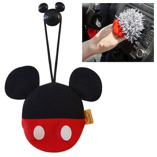 Multipurpose glove microfiber tissue cloth car interior cleaning / mickey mouse