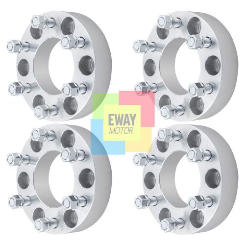 4x 1.5&#034; thick wheel spacers adapters 38mm pcd: 6x135 cb: 87.1mm studs: m14x2.0